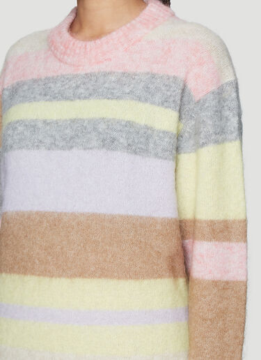 Striped Kalbah Knit Acne Studios Striped Kalbah Knit Pink acn0238020