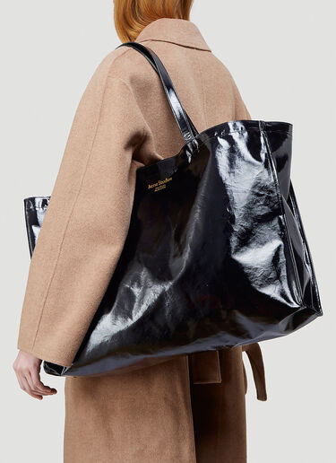 Agele Solid Tote Bag Acne Studios Agele Solid Tote Bag Black acn0244050