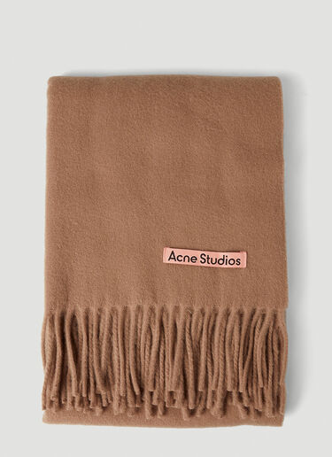 Acne Studios [Canada] 뉴 스카프 브라운 acn0246072