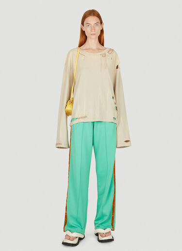 Acne Studios 直筒运动裤 绿 acn0249019