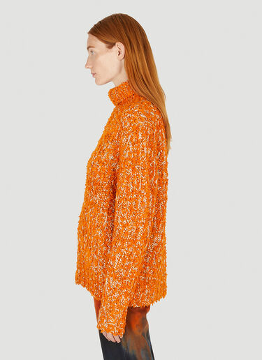 Acne Studios 하이넥 스웨터 오렌지 acn0250024