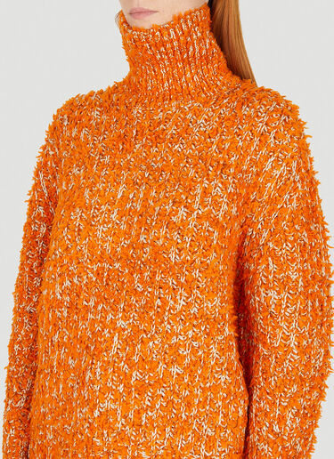 Acne Studios 하이넥 스웨터 오렌지 acn0250024
