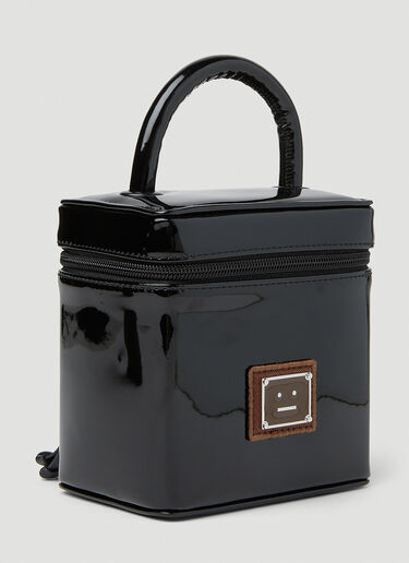 Acne Studios Vanity 方脸铭牌手袋 黑色 acn0251008