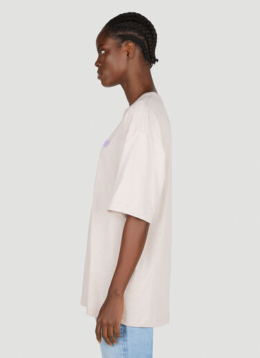Face Patch T-Shirt Acne Studios Face Patch T-Shirt Beige acn0251040