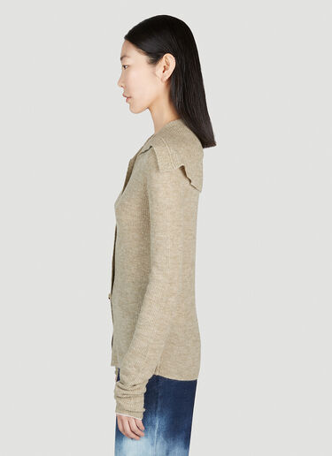 Acne Studios 세일러 칼라 카디건 베이지 acn0252018