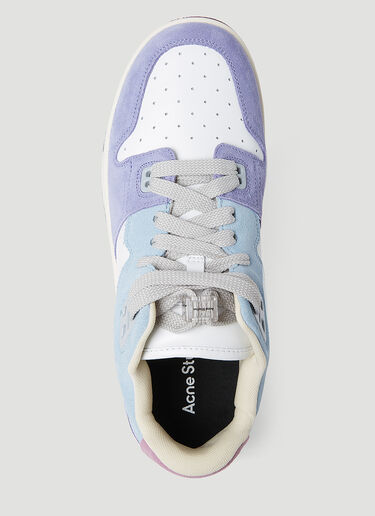 ロートップ スエードスニーカー Acne Studios ロートップ スエードスニーカー ブルー acn0253002