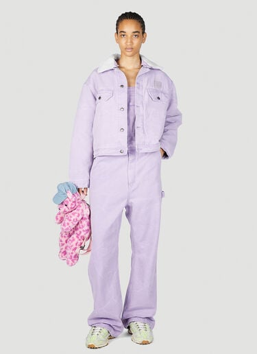 Canvas Cargo Overalls Acne Studios Canvas Cargo Overalls Lilac acn0253020