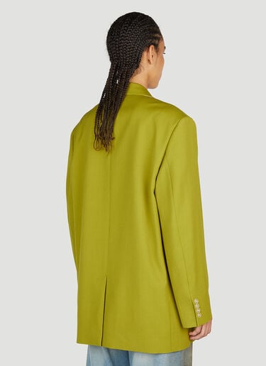 宽大单排扣西装外套 Acne Studios 宽大单排扣西装外套 绿色 acn0253037