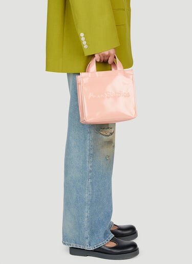 미니 로고 쇼퍼 토트백 Acne Studios 미니 로고 쇼퍼 토트백 핑크 acn0253040