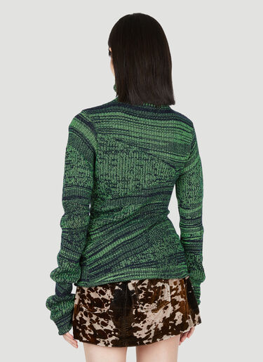 Acne Studios 扭转开衫 绿色 acn0254015