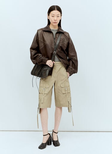 플라트 숄더백 Acne Studios 플라트 숄더백 블랙 acn0256006