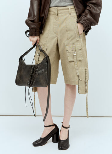 플라트 숄더백 Acne Studios 플라트 숄더백 블랙 acn0256006