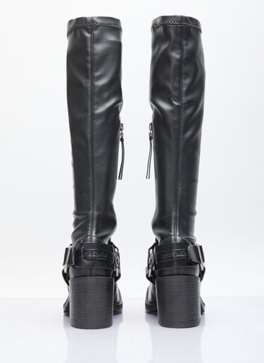 Pull-On Buckle Boots Acne Studios Pull-On Buckle Boots Black acn0256023