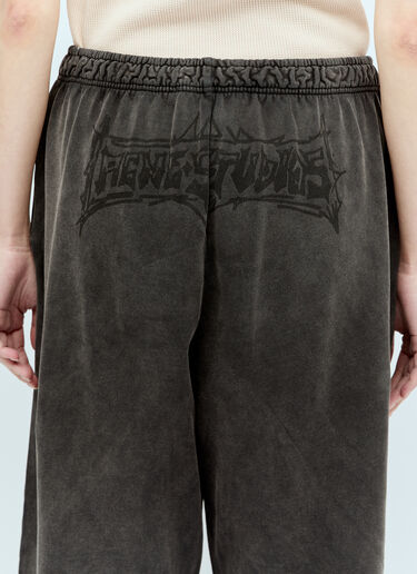 Logo Print Track Pants Acne Studios Logo Print Track Pants Black acn0256034