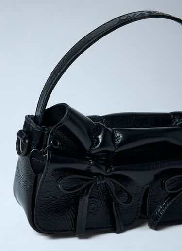 Acne Studios Mircro Multipocket Grained Leather Shoulder Bag Black acn0262001