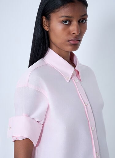 Acne Studios Button-Down Shirt Pink acn0262021