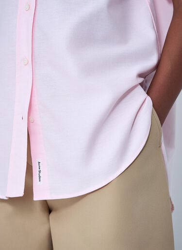 Acne Studios Button-Down Shirt Pink acn0262021
