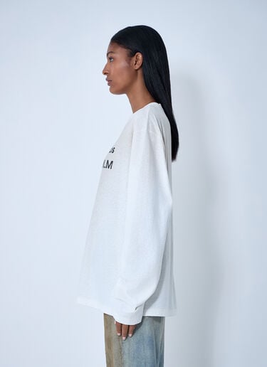 Logo Motif T-Shirt Acne Studios Logo Motif T-Shirt White acn0262032