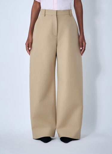 Tailored Satin Pants Acne Studios Tailored Satin Pants Beige acn0262033