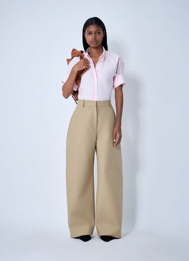 Tailored Satin Pants Acne Studios Tailored Satin Pants Beige acn0262033