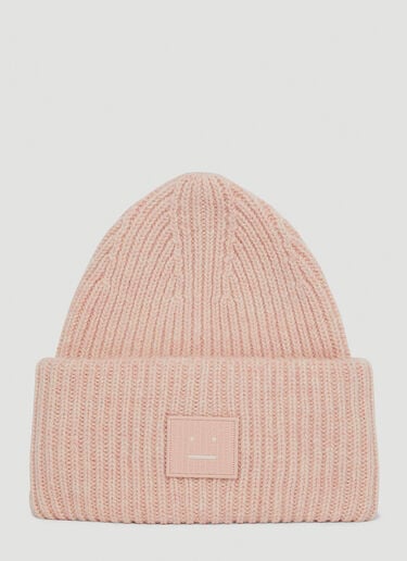 Acne Studios 方脸贴饰便帽 粉 acn0351016