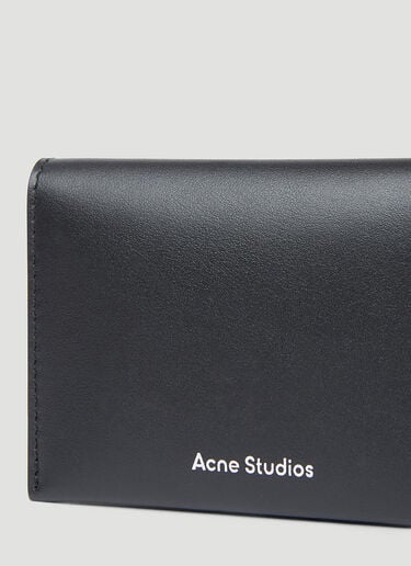 Acne Studios 바이폴드 카드홀더 블랙 acn0354005