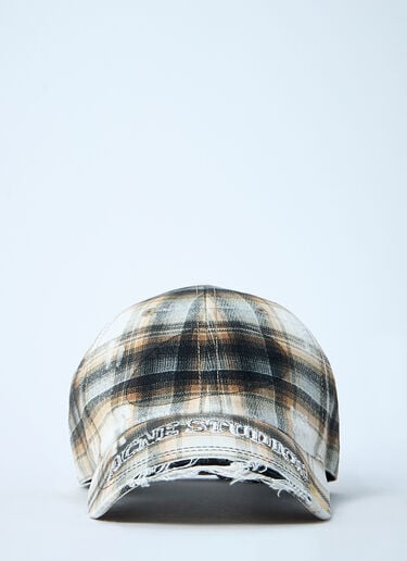 Acne Studios 徽标图案棒球帽 米色 acn0361006