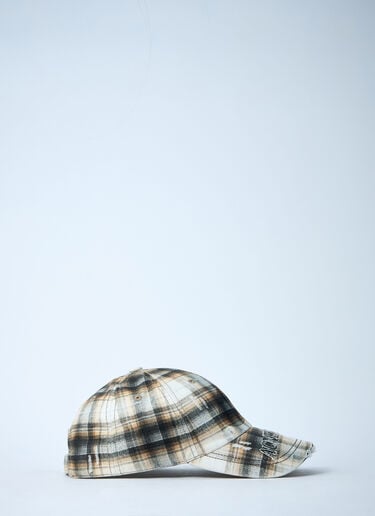Acne Studios 徽标图案棒球帽 米色 acn0361006