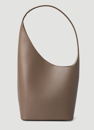 Aesther Ekme Demi Lune Shoulder Bag Beige aes0250003