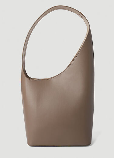 Aesther Ekme Demi Lune Shoulder Bag Beige aes0250003