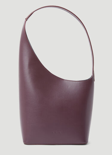 New Demi Lune Shoulder Bag Aesther Ekme New Demi Lune Shoulder Bag Burgundy aes0253002
