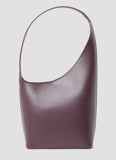 New Demi Lune Shoulder Bag Aesther Ekme New Demi Lune Shoulder Bag Burgundy aes0253002
