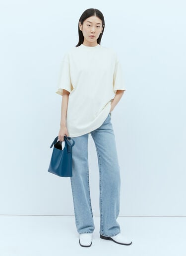미니 색 가죽 숄더백 Aesther Ekme 미니 색 가죽 숄더백 블루 aes0254001