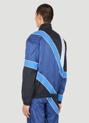 Kike Track Sweatshirt Ahluwalia Studio Kike Track Sweatshirt Blue ahl0150006