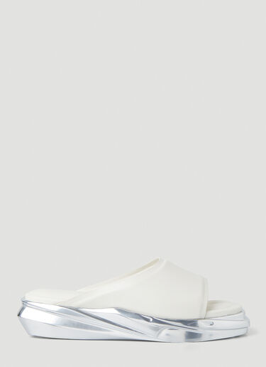 1017 ALYX 9SM 모노 슬라이드 화이트 aly0147016
