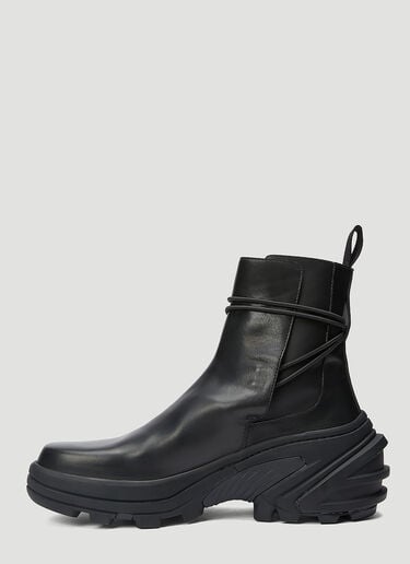 Vibram-Sole Leather Boots 1017 ALYX 9SM Vibram-Sole Leather Boots Black aly0343005