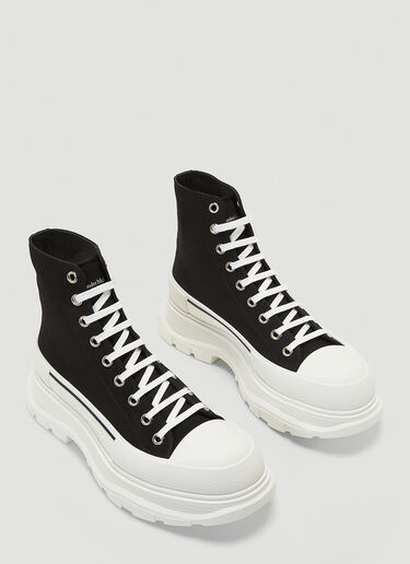 Alexander McQueen [트레드 슬릭] 부츠 블랙 amq0143011