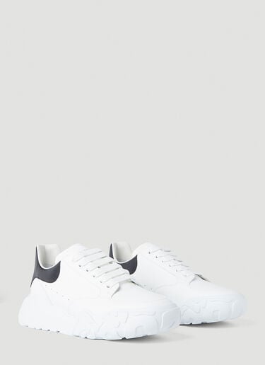 コートレザースニーカー Alexander McQueen コートレザースニーカー ホワイト amq0145051