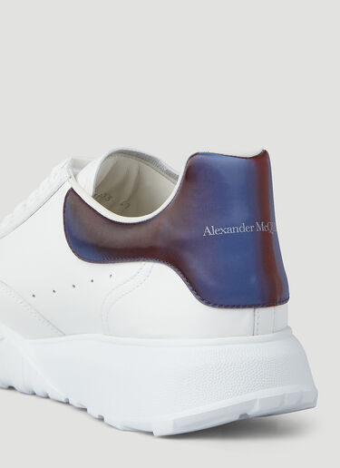 Alexander McQueen [코트] 레더 스니커즈 화이트 amq0146027