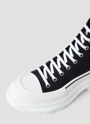 Alexander McQueen [트레드 슬릭] 앵클 부츠 블랙 amq0147029
