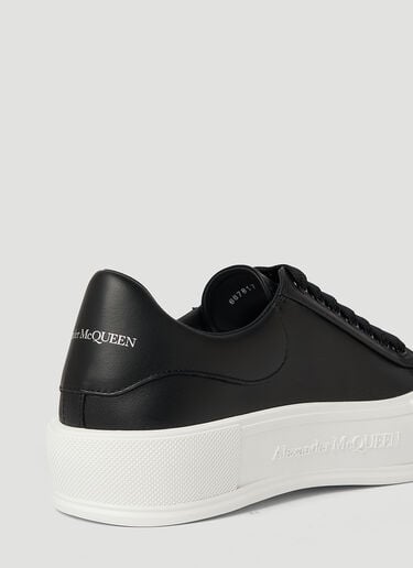 デッキ プリムソール スニーカー Alexander McQueen デッキ プリムソール スニーカー ブラック amq0147035