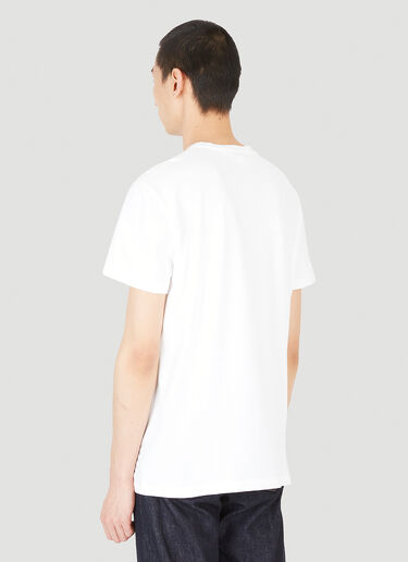 Script Logo T-Shirt Alexander McQueen Script Logo T-Shirt White amq0148011