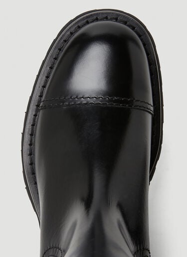 Alexander McQueen 첼시 부츠 블랙 amq0149040