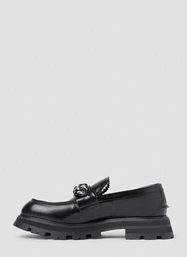 Alexander McQueen 원더 체인 로퍼 블랙 amq0151053