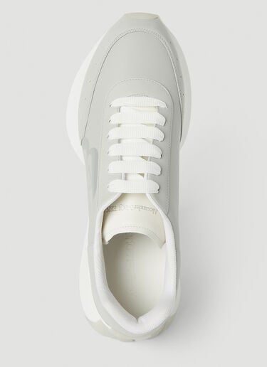 Alexander McQueen Sprint Runner Sneakers Grey amq0152018