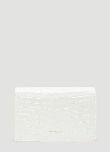 Alexander McQueen Skull Mini Shoulder Bag White amq0243027