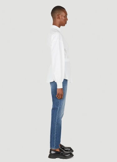 Alexander McQueen 피팅 셔츠 화이트 amq0249009