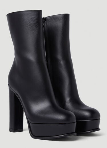 Platform Ankle Boots Alexander McQueen Platform Ankle Boots Black amq0249051