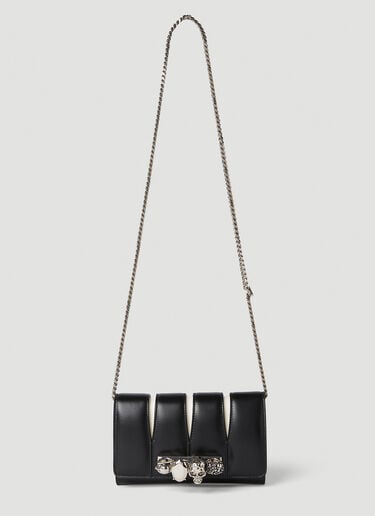 Alexander McQueen Slash 单肩包 黑色 amq0251010