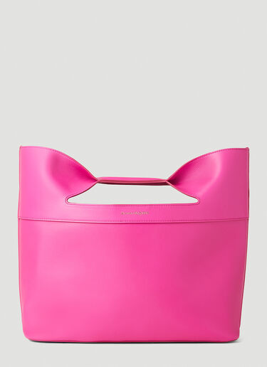 The Bow 小号手提包 Alexander McQueen The Bow 小号手提包 粉 amq0251011